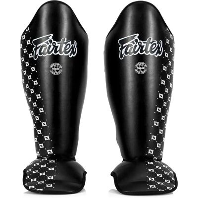 Protège-tibias Muay Thai Fairtex - Noir - Protections pour la Shins - Publicité Protège-tibias Muay Thai Fairtex - Noir - Protections pour la Shins - Publicité
