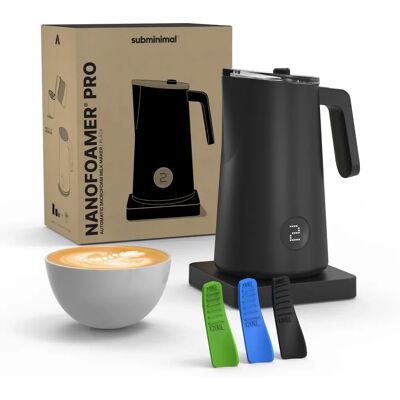 Subminimal NanoFoamer PRO GEN-2 Milchaufschäumer - Schwarz - Mikrofoam-Gerät Subminimal NanoFoamer PRO GEN-2 Milchaufschäumer - Schwarz - Mikrofoam-Gerät