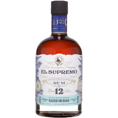 El Supremo 12 Year Old Oak Cask Rum - Rum El Supremo 12 Year Old Oak Cask Rum - Rum