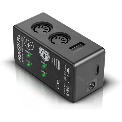 CME H2MIDI Pro - MIDI interfész USB-C-hez CME H2MIDI Pro - MIDI interfész USB-C-hez