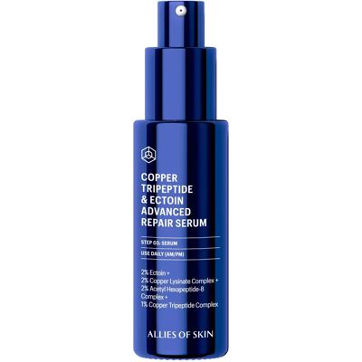 Allies of Skin Copper Tripeptide & Ectoin Serum - Rejuvenating - 30ml Allies of Skin Copper Tripeptide & Ectoin Serum - Rejuvenating - 30ml