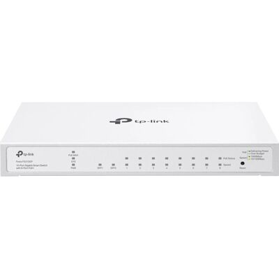 TP-Link FS310GP Managed Gigabit Netzwerkswitch - 8 PoE-Ports - Weiß TP-Link FS310GP Managed Gigabit Netzwerkswitch - 8 PoE-Ports - Weiß