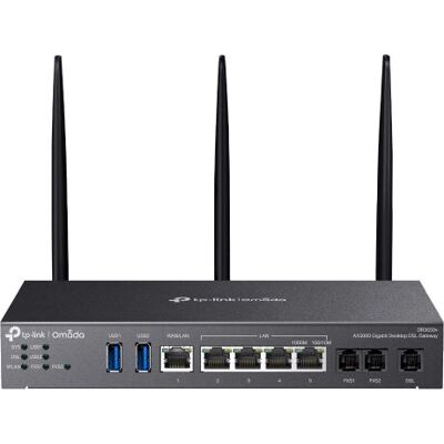 TP-Link Omada AX3000 WLAN-Router - Dual-Band Gigabit Ethernet - Schwarz TP-Link Omada AX3000 WLAN-Router - Dual-Band Gigabit Ethernet - Schwarz