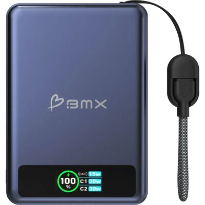 BMX - B939-10-BU - 10000 mAh Semi-sólido BMX - B939-10-BU - 10000 mAh Semi-sólido
