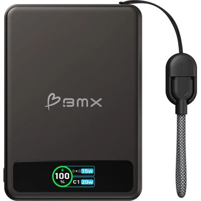BMX - B939-05-BL - Negro - 5000 mAh - Power bank BMX - B939-05-BL - Negro - 5000 mAh - Power bank