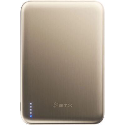 BMX - SolidSafe Air - Gold - 5000mAh - Power bank - Publicité BMX - SolidSafe Air - Gold - 5000mAh - Power bank - Publicité