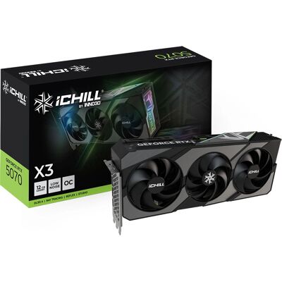 INNO3D iChill GeForce RTX 5070 X3 - Grafikkarte INNO3D iChill GeForce RTX 5070 X3 - Grafikkarte