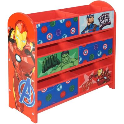 Étagère à Jouets Marvel Avengers - Multicolore - Publicité Étagère à Jouets Marvel Avengers - Multicolore - Publicité