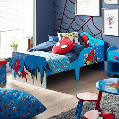 Puutarhasänky Marvel Spiderman 75x143cm - Monivärinen Puutarhasänky Marvel Spiderman 75x143cm - Monivärinen