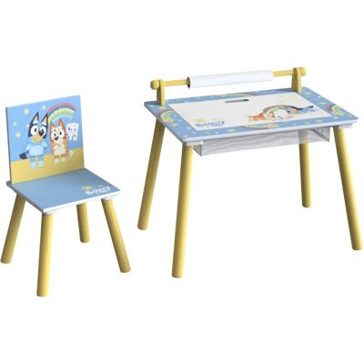Disney - Bluey Activity Table - Sininen - Puu - Toimintapöytä Disney - Bluey Activity Table - Sininen - Puu - Toimintapöytä