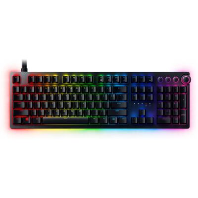 Herní klávesnice Razer Huntsman V2 - Optická, RGB, Velká Británie Černá Herní klávesnice Razer Huntsman V2 - Optická, RGB, Velká Británie Černá