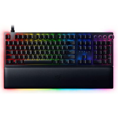 Clavier de jeu Razer Huntsman V2 - Noir & QWERTY Espagnol - Filaire - Publicité Clavier de jeu Razer Huntsman V2 - Noir & QWERTY Espagnol - Filaire - Publicité