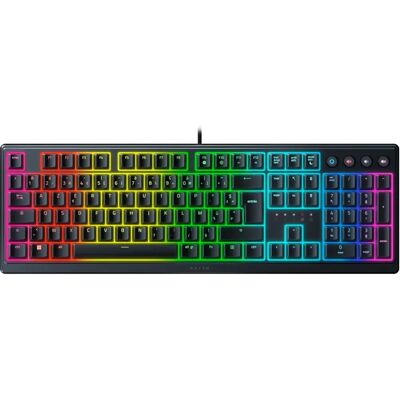 Razer Ornata V3 Gaming-Tastatur - Hybrid aus mechanischen und Membranswitches, Schwarz Razer Ornata V3 Gaming-Tastatur - Hybrid aus mechanischen und Membranswitches, Schwarz