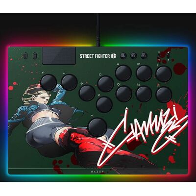 Razer Kitsune - SF6 Cammy Edition Multicolor USB Spezial PC, PlayStation 5 Razer Kitsune - SF6 Cammy Edition Multicolor USB Spezial PC, PlayStation 5