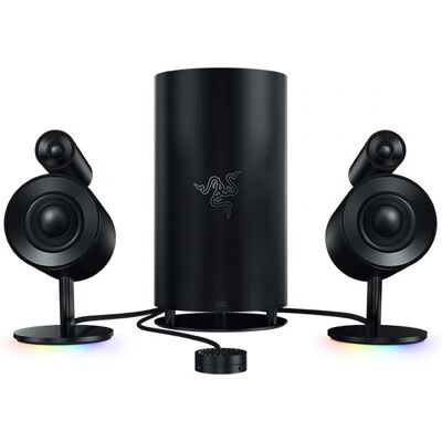 Razer Nommo Pro Black 2.1 Bluetooth PC Speaker System - Premium Audio Razer Nommo Pro Black 2.1 Bluetooth PC Speaker System - Premium Audio