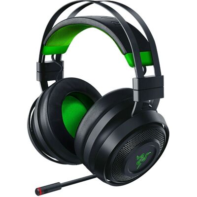 Fone de ouvido sem fio Razer Nari Ultimate para Xbox - Preto, Verde Fone de ouvido sem fio Razer Nari Ultimate para Xbox - Preto, Verde