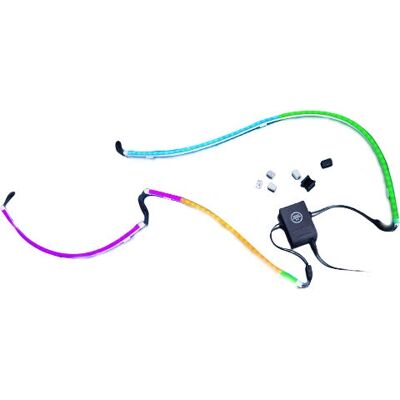 Razer Chroma Light Strip Set - Kabelloses RGB-Gerät für Gaming Razer Chroma Light Strip Set - Kabelloses RGB-Gerät für Gaming