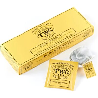 TWG Tea Geisha Blossom Green Tea - 15 pcs TWG Tea Geisha Blossom Green Tea - 15 pcs