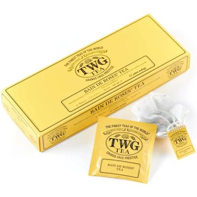 TWG Tea Bain de Roses - Black Tea, 15 pcs TWG Tea Bain de Roses - Black Tea, 15 pcs