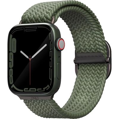 Uniq Aspen Armband für Apple Watch - Grün - Atmungsaktives Elastikmaterial - Smartwatch-Zubehör Uniq Aspen Armband für Apple Watch - Grün - Atmungsaktives Elastikmaterial - Smartwatch-Zubehör