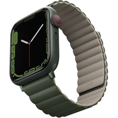 Uniq Apple Watch Armband - Grün/Grau - Für Series 1-8, SE, Ultra Uniq Apple Watch Armband - Grün/Grau - Für Series 1-8, SE, Ultra
