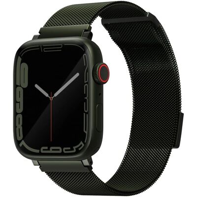 Uniq Dante Armband für Apple Watch - Grün Edelstahl, passt zu Series 1-9, SE, 38/40/41mm Uniq Dante Armband für Apple Watch - Grün Edelstahl, passt zu Series 1-9, SE, 38/40/41mm