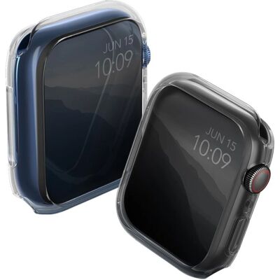 Apple Watch 41mm Hülle - Klarsicht Rauch Apple Watch 41mm Hülle - Klarsicht Rauch