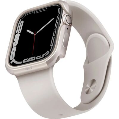 Uniq Apple 4/5/6/7/SE Smart Watch Armband, Sandfarben, 44/45 mm, Sportuhr - Smartwatch Zubehör Uniq Apple 4/5/6/7/SE Smart Watch Armband, Sandfarben, 44/45 mm, Sportuhr - Smartwatch Zubehör