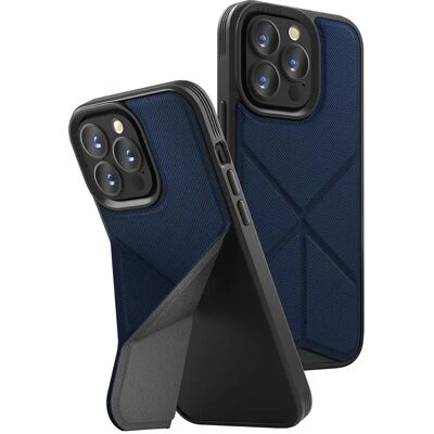 Custodia iPhone 14 Pro Uniq - Blu MagSafe Transform, Pieghevole, Antischock Custodia iPhone 14 Pro Uniq - Blu MagSafe Transform, Pieghevole, Antischock