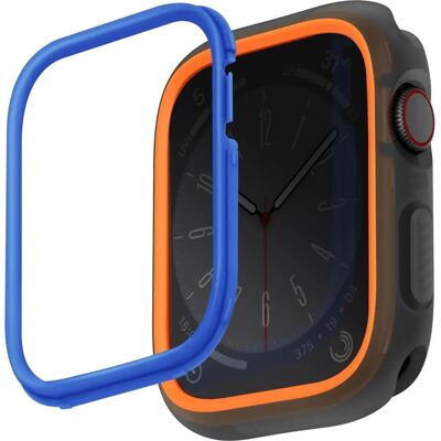 Uniq Apple Watch Hülle - Orange-Blau - Stoßfest & Anpassbar Uniq Apple Watch Hülle - Orange-Blau - Stoßfest & Anpassbar