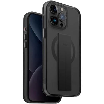 Custodia MagSafe Uniq per iPhone 15 Pro Max - Nero - Protezione & Attività Custodia MagSafe Uniq per iPhone 15 Pro Max - Nero - Protezione & Attività