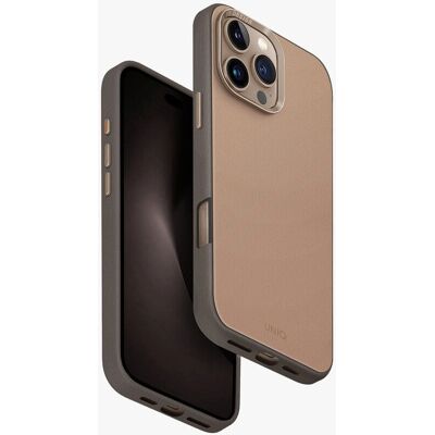 Uniq Lyden DS iPhone 16 Pro Max 6.9" Hülle Braun-Grau - Handyhülle Uniq Lyden DS iPhone 16 Pro Max 6.9" Hülle Braun-Grau - Handyhülle
