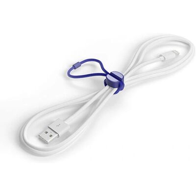 Bluelounge Pixi - Fasce elastiche riutilizzabili con blocco - Piccolo, Medio, Grande - Fissaggi per cavi Bluelounge Pixi - Fasce elastiche riutilizzabili con blocco - Piccolo, Medio, Grande - Fissaggi per cavi