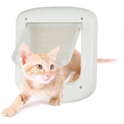Pawise Porte à Chat - 23x26cm Verrouillable - Publicité Pawise Porte à Chat - 23x26cm Verrouillable - Publicité