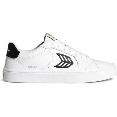 Tenisii din Piele Premium Salvas de Cariuma - Alb/Negru - Pantofi casual Tenisii din Piele Premium Salvas de Cariuma - Alb/Negru - Pantofi casual