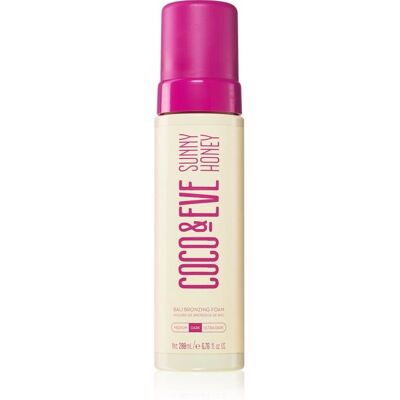 Coco & Eve Sunny Honey Bali Bronzing Foam - Dark Self-tanning mousse 200ml Coco & Eve Sunny Honey Bali Bronzing Foam - Dark Self-tanning mousse 200ml