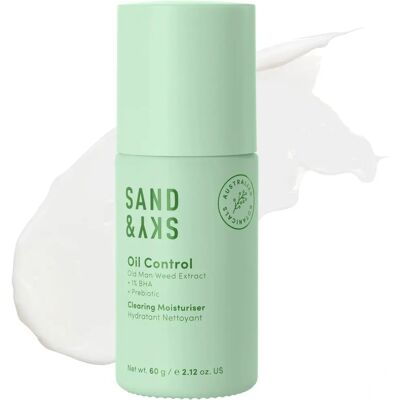 Sand & Sky Öl Kontrolle Klärendes Feuchtigkeitscreme (60 g) Sand & Sky Öl Kontrolle Klärendes Feuchtigkeitscreme (60 g)