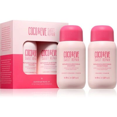 Coco & Eve Sweet Repair Hair Rehab Travel Kit - Reparare și Restabilire Coco & Eve Sweet Repair Hair Rehab Travel Kit - Reparare și Restabilire