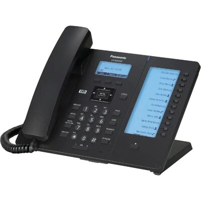 Telefon IP Panasonic KX-HDV230XB - Czarny - Seria SIP dla firm Telefon IP Panasonic KX-HDV230XB - Czarny - Seria SIP dla firm