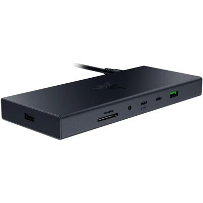 Razer Dockingstation - USB4, Dual 8K, 14 Ports - Schwarz Razer Dockingstation - USB4, Dual 8K, 14 Ports - Schwarz