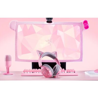 Razer Kraken V3 X Pink Wired Gaming Headset - Headband Razer Kraken V3 X Pink Wired Gaming Headset - Headband