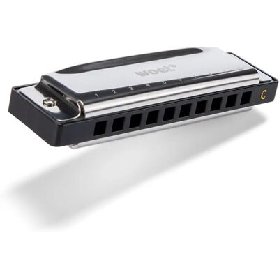 New Classic Toys Mondharmonica - Grijs - 10 dubbele gaten - C - Producttype New Classic Toys Mondharmonica - Grijs - 10 dubbele gaten - C - Producttype