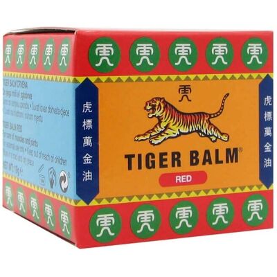 Tiger Balm Vermelho - Bálsamo para Dores Musculares Tiger Balm Vermelho - Bálsamo para Dores Musculares