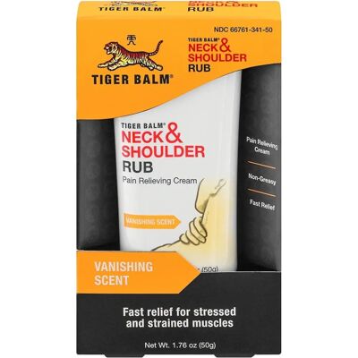 Baume du Tigre - Crème Nuque et Épaules - 50g - Publicité Baume du Tigre - Crème Nuque et Épaules - 50g - Publicité
