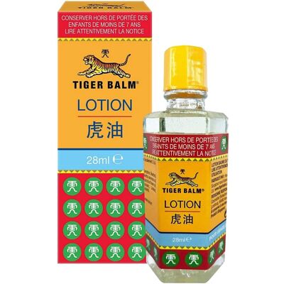Lotion Tiger Balm - Soulagement Douleurs Musculaires et Articulaires - Publicité Lotion Tiger Balm - Soulagement Douleurs Musculaires et Articulaires - Publicité
