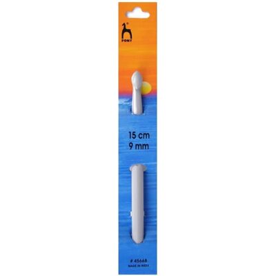 Pony Plastic Crochet Hook - Assorted Widths - 15cm - Crochet Hook Pony Plastic Crochet Hook - Assorted Widths - 15cm - Crochet Hook