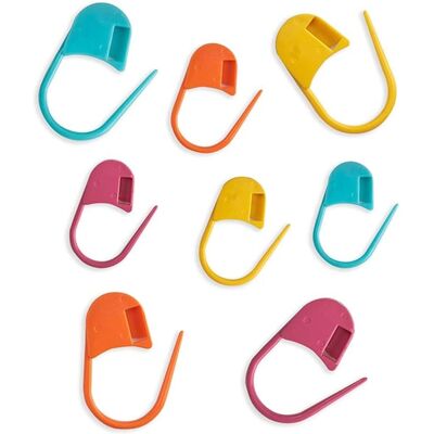 Pony Safety Stitch Markers - Pack of 15 Assorted Colours Pony Safety Stitch Markers - Pack of 15 Assorted Colours