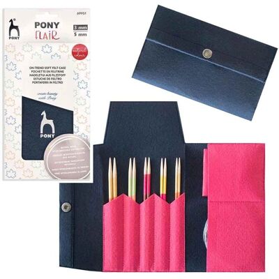 Pony Flair Natuurlijke Houten Cirkelnaalden Set - Breinaalden Pony Flair Natuurlijke Houten Cirkelnaalden Set - Breinaalden