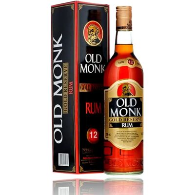 Old Monk Gold Reserve Rum 12 Jahre in Geschenkverpackung Old Monk Gold Reserve Rum 12 Jahre in Geschenkverpackung