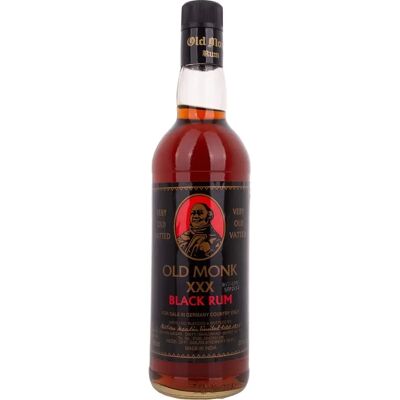 Old Monk XXX Black Rum - Legendäre Spirituose, 37,5 % Vol., 0,7 l Old Monk XXX Black Rum - Legendäre Spirituose, 37,5 % Vol., 0,7 l